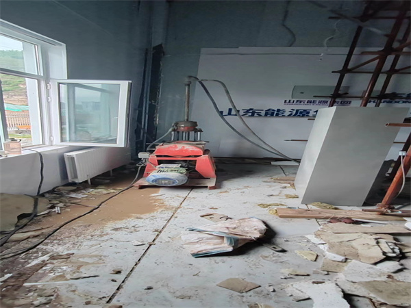 海晏地基基础下沉墙体裂缝加固注浆顶升施工